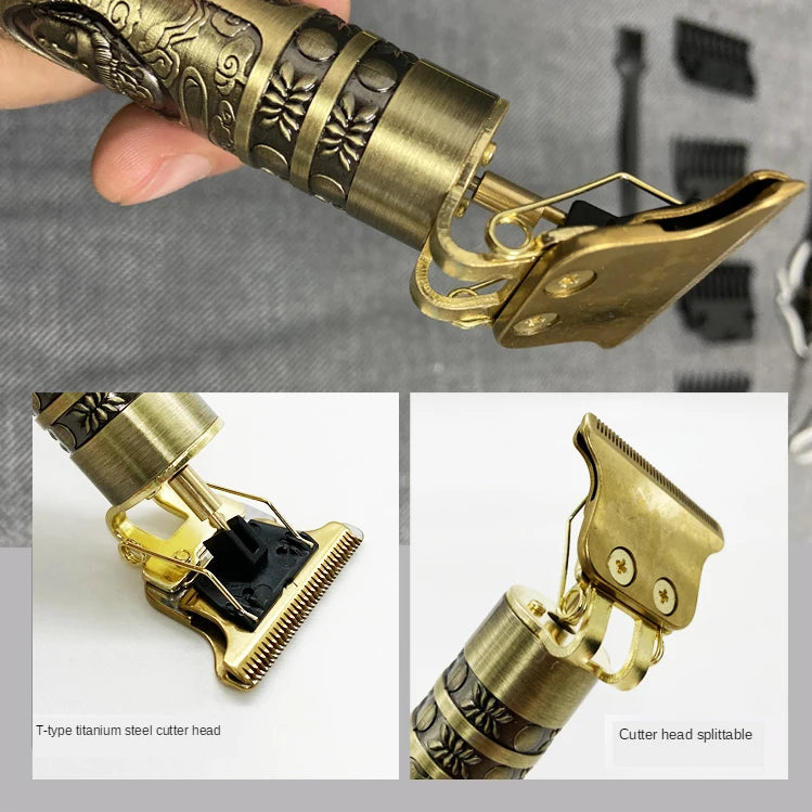 T9 Hair Clipper Repair Beard Shaving Body Hair Trimmer Clippers Electric Machine Men Haircut Machine 0mm Barber Shaver Hypemart