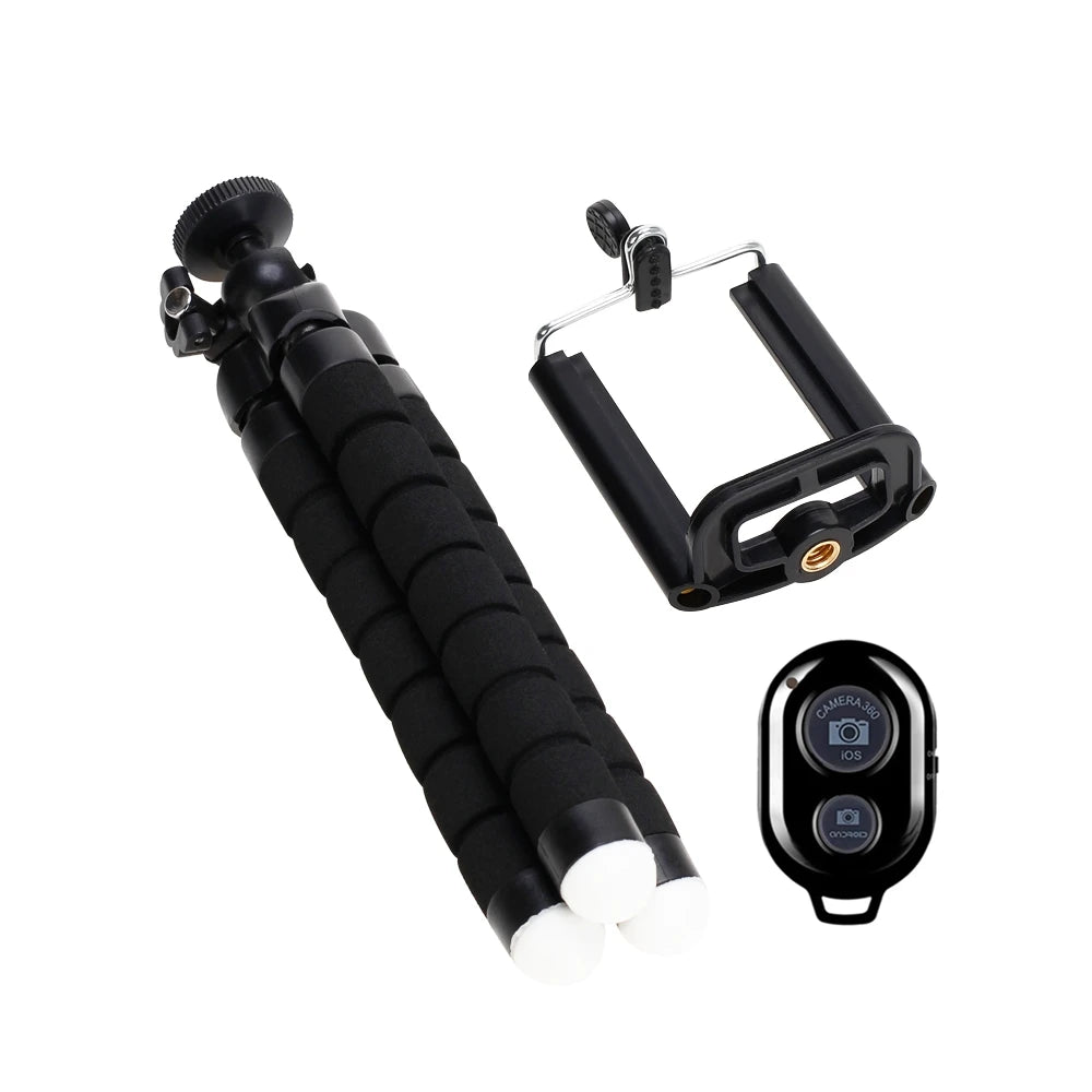 Tripods Tripod For Phone Mobile Camera Holder Clip Smartphone Monopod Tripe Stand Octopus Mini Tripod Stativ For Phone Hypemart