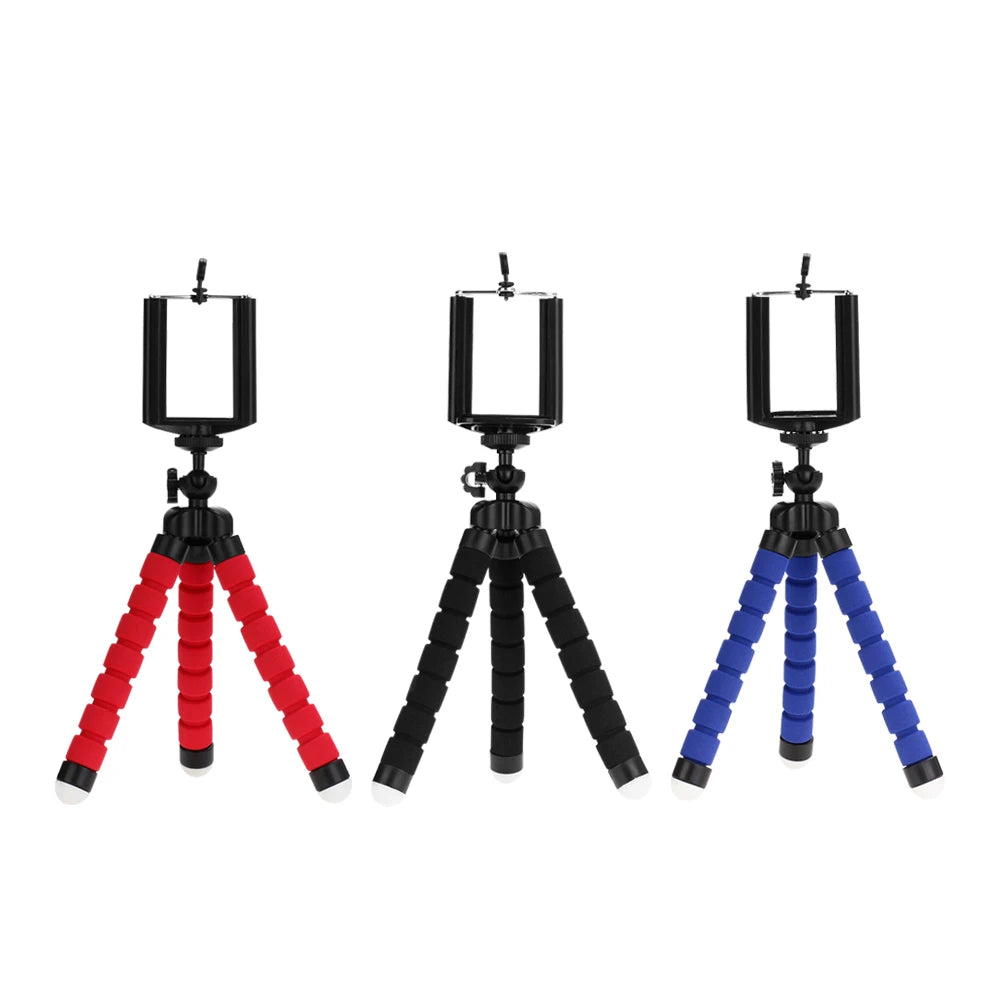 Tripods Tripod For Phone Mobile Camera Holder Clip Smartphone Monopod Tripe Stand Octopus Mini Tripod Stativ For Phone Hypemart
