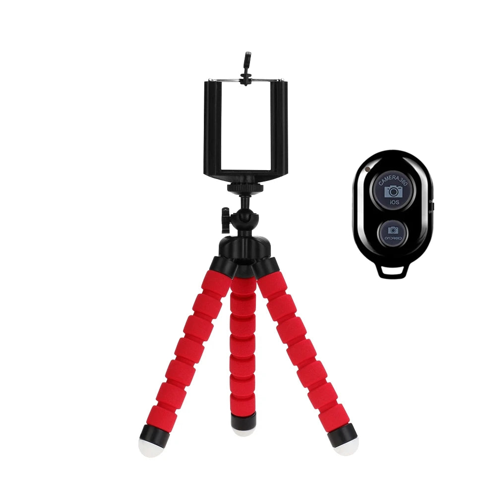 Tripods Tripod For Phone Mobile Camera Holder Clip Smartphone Monopod Tripe Stand Octopus Mini Tripod Stativ For Phone Hypemart