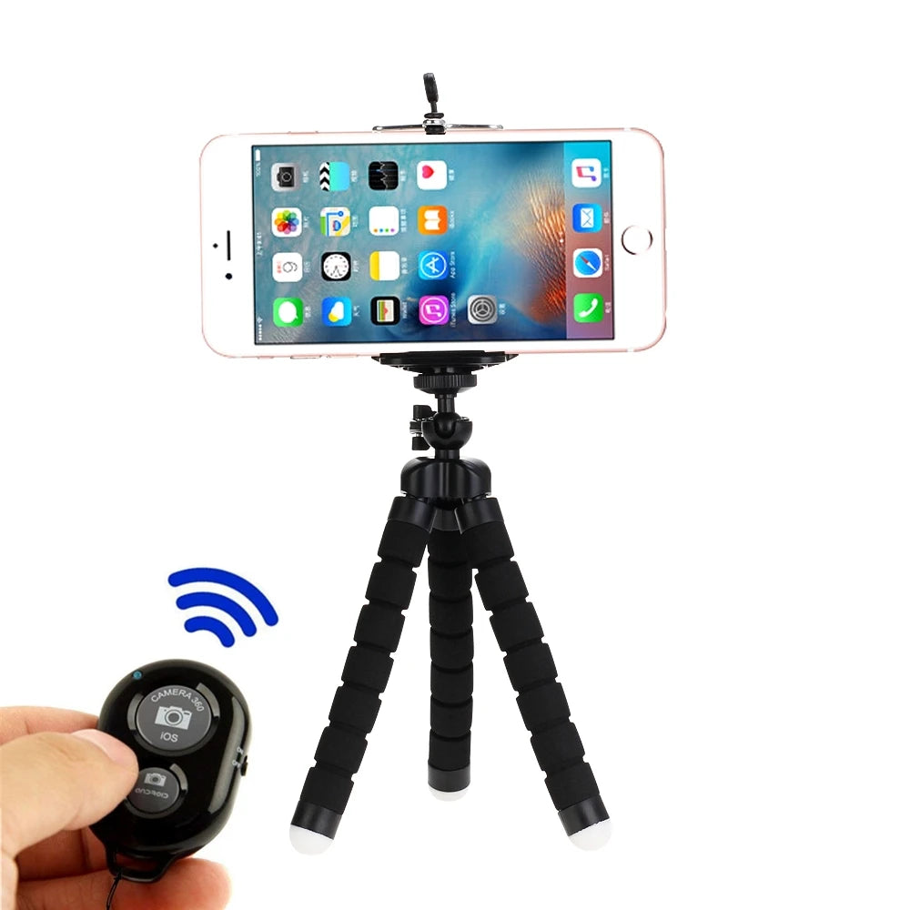 Tripods Tripod For Phone Mobile Camera Holder Clip Smartphone Monopod Tripe Stand Octopus Mini Tripod Stativ For Phone Hypemart