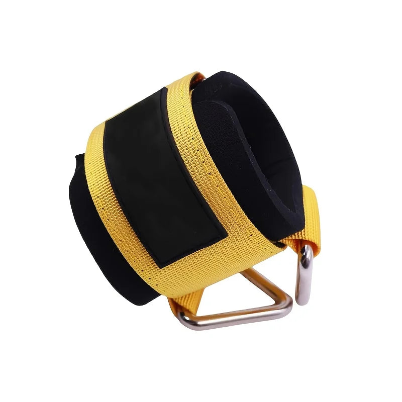 1 Pc Wrist Cuffs for Cable Machine, Adjustable Neoprene Padding, One Size Fit All, Fitness Wrist Straps for Men Women Hypemart