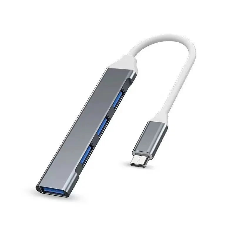 4 Port Multi Splitter Type C HUB 3.0 USB 3.1 Adapter OTG For Xiaomi Lenovo Macbook 13 15 Air Pro PC Computer Accessories Hypemart