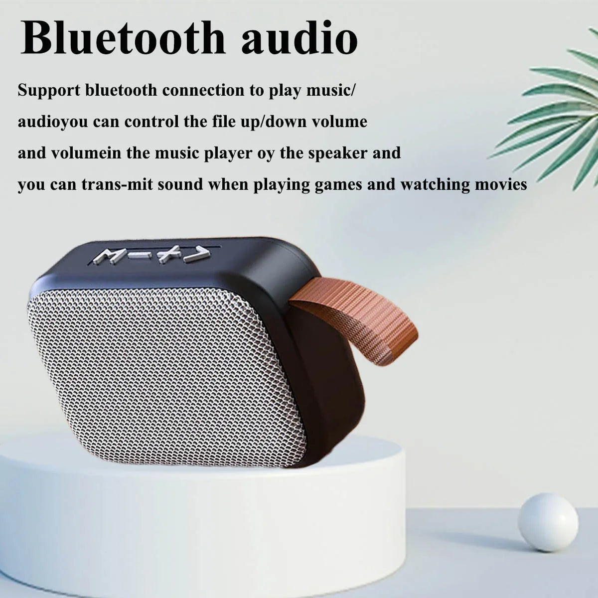 Portable Speakers Outdoor Bluetooth 5.0 Mini Oxford Loudspeaker Wireless Column 3D Stereo Music Player Surround Hifi sound Box Hypemart
