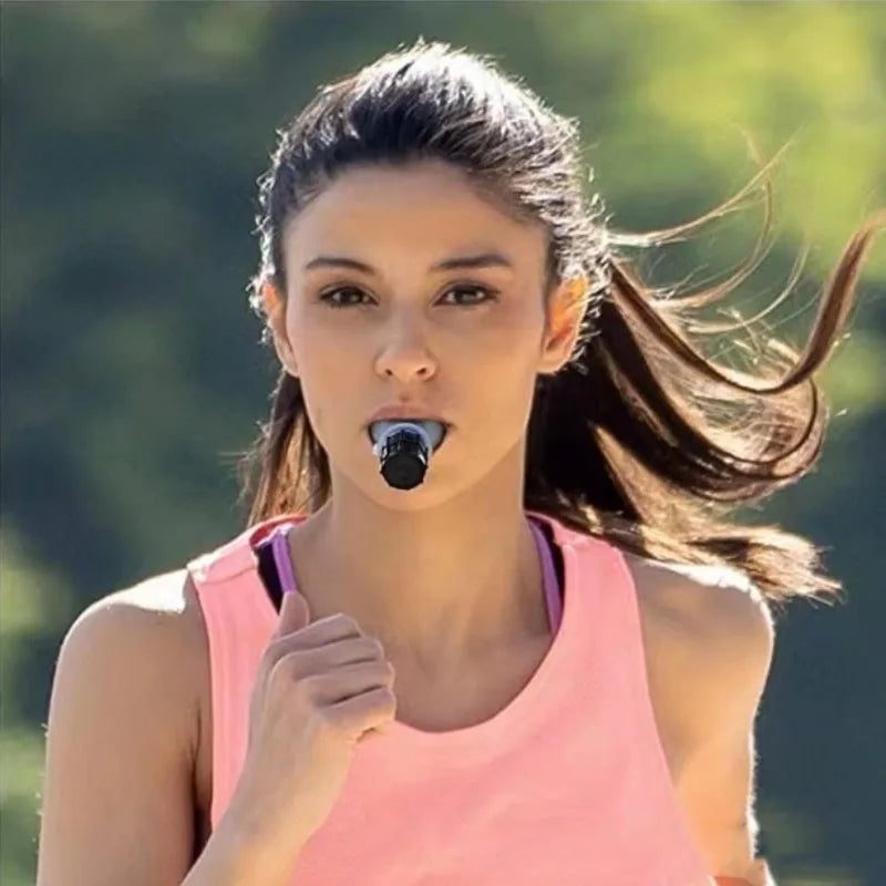 Adjustable Intensity Breathing Trainer Sports Portable Lung Capacity Abdominal Trainer Knob Improve Strength Endurance Gear Hypemart