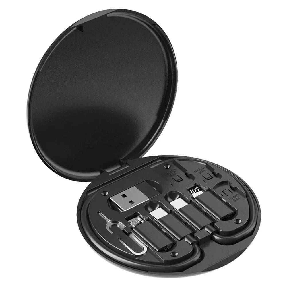 Multi USB Type C to C 60W Charging Adapter Cable Kit USB C to Lighting Conversion Set USB A & Type C to Micro/Type C/Lighting Hypemart