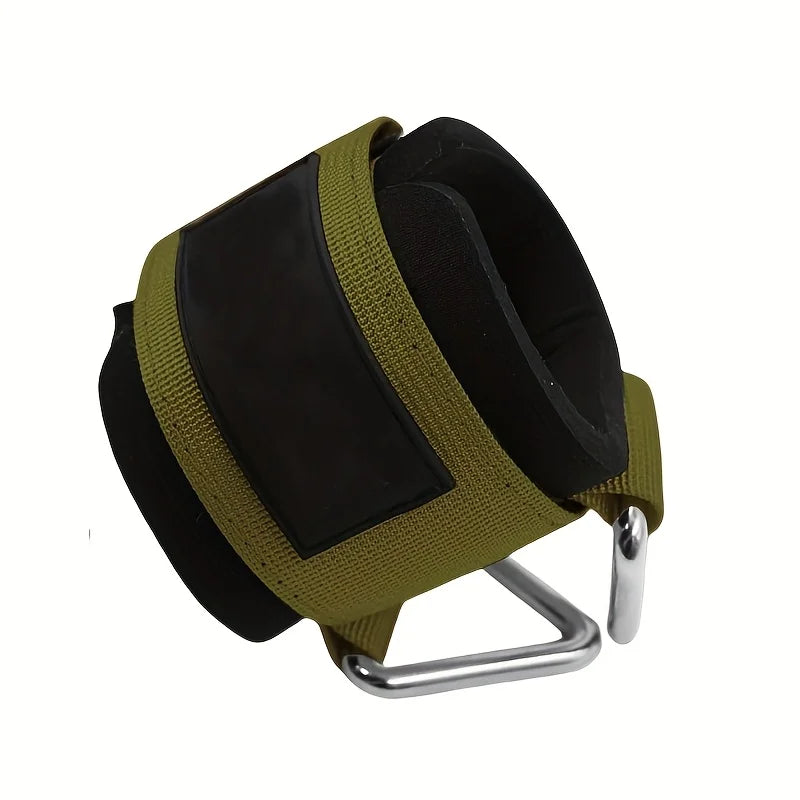 1 Pc Wrist Cuffs for Cable Machine, Adjustable Neoprene Padding, One Size Fit All, Fitness Wrist Straps for Men Women Hypemart