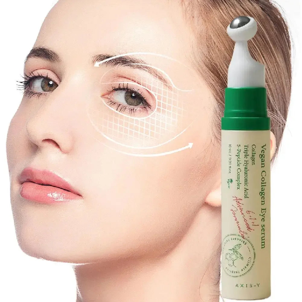 Collagen Eye Serum Cream Anti Dark Circles Eye Bags Eyes Puffy Repair Brightening Tighten Lifting Moisturizing Under Eye Roller Hypemart