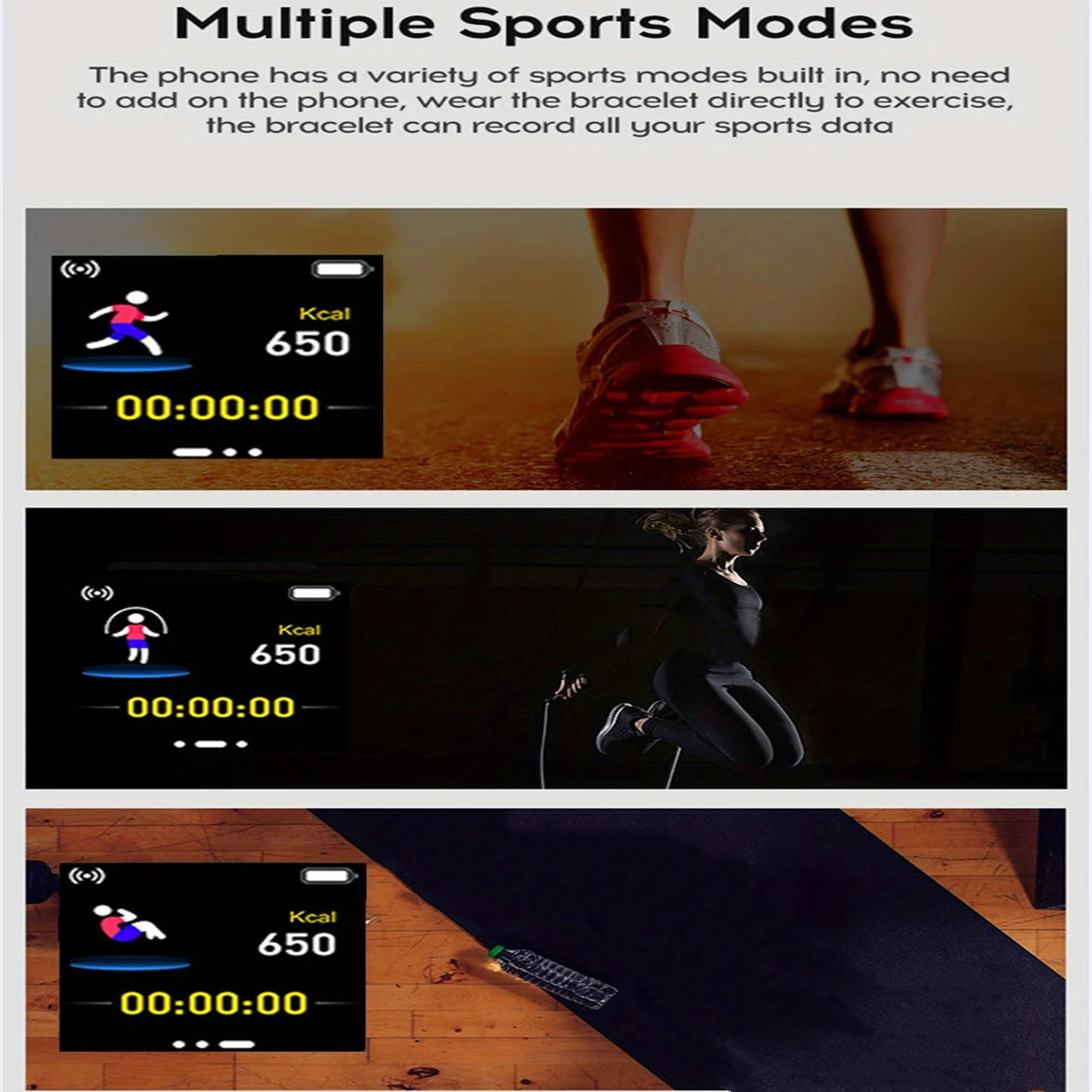 Smartwatch Men Women Wristwatches Smart Watch Message Fitness Monitor Bracelet Birthday Gift Electronic Clock For Android IOS Hypemart