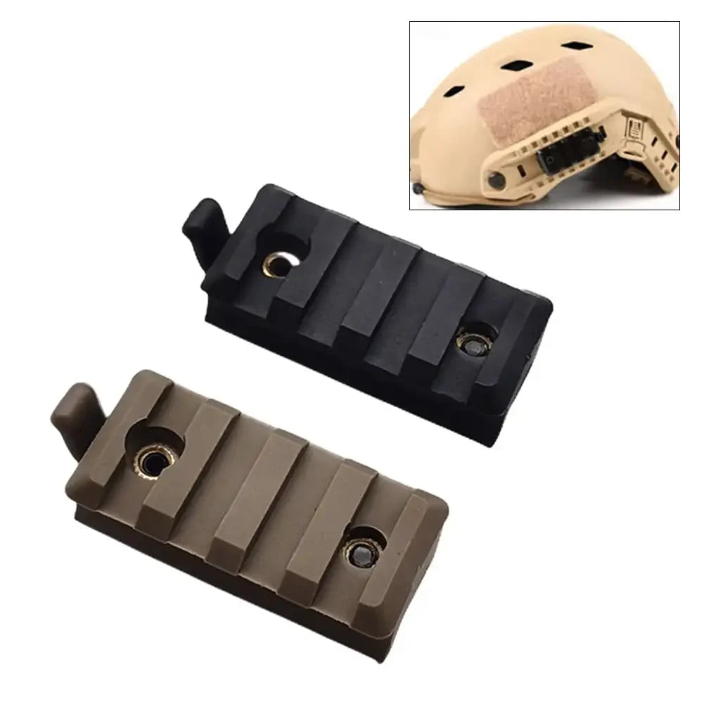 Helmet Special Lighting Flashlight Support Tactical Quick Release Helmet Clamp Adaptor Outdoor Sports Cycling Headlight Holder Hypemart