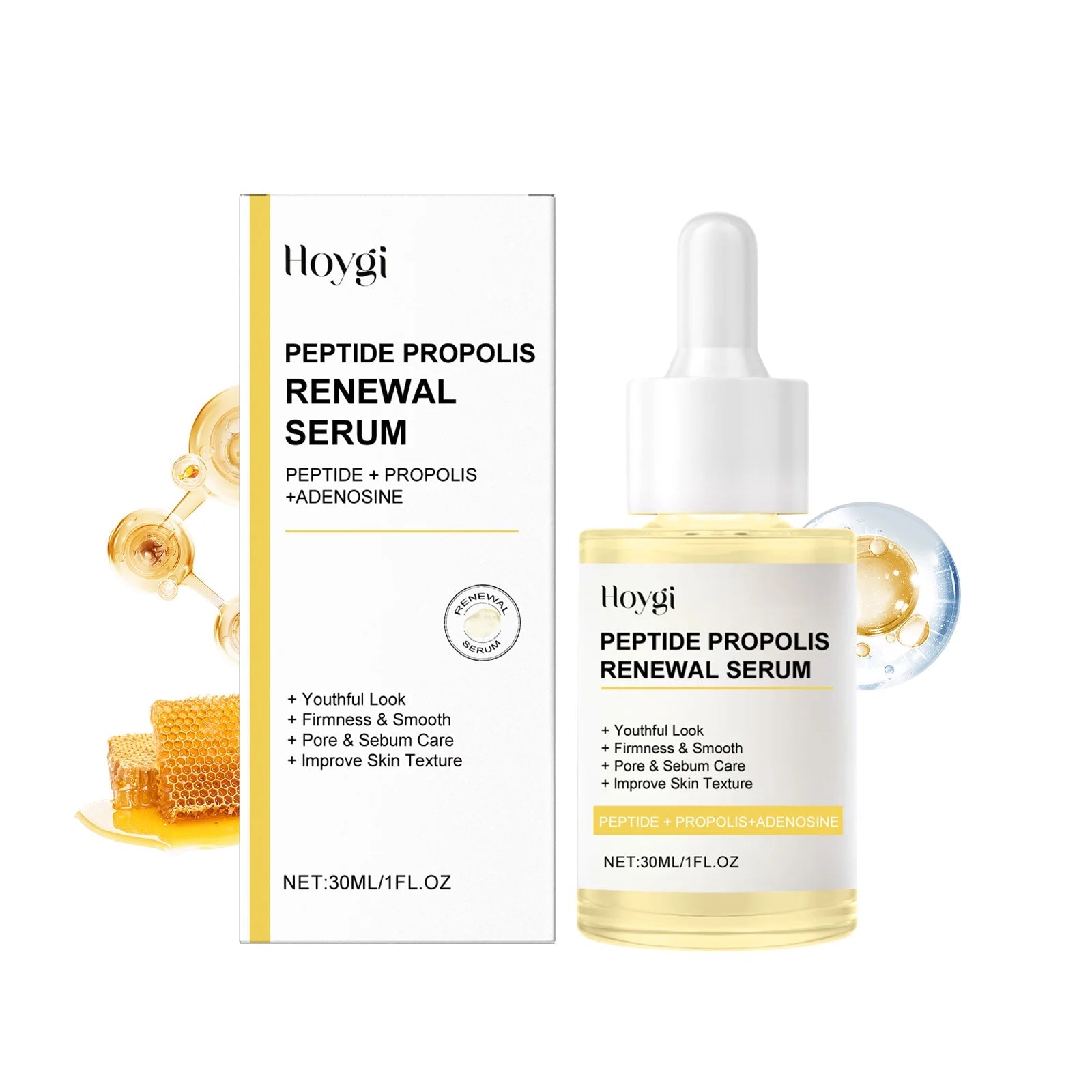 Peptide Propolis Face Serum Reduce Dryness Firming Lifting Anti Redness Renewal Smoothing Nourishing Repair Damaged Skin Essence Hypemart
