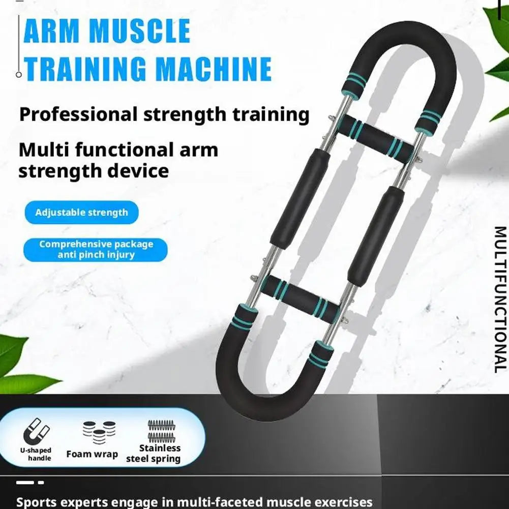 Adjustable Arm Trainer 3 Levels Detachable Chest Training Twister Home Workout Equipment Upper Body Strength Training Hypemart