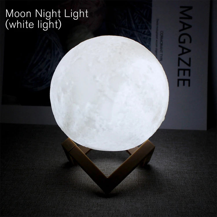 Book Light LED Moon Light Galaxy Light, Moon Night Light, Girl, Boy, Child Birthday Gift, Bedroom Decoration Indoor lighting Hypemart