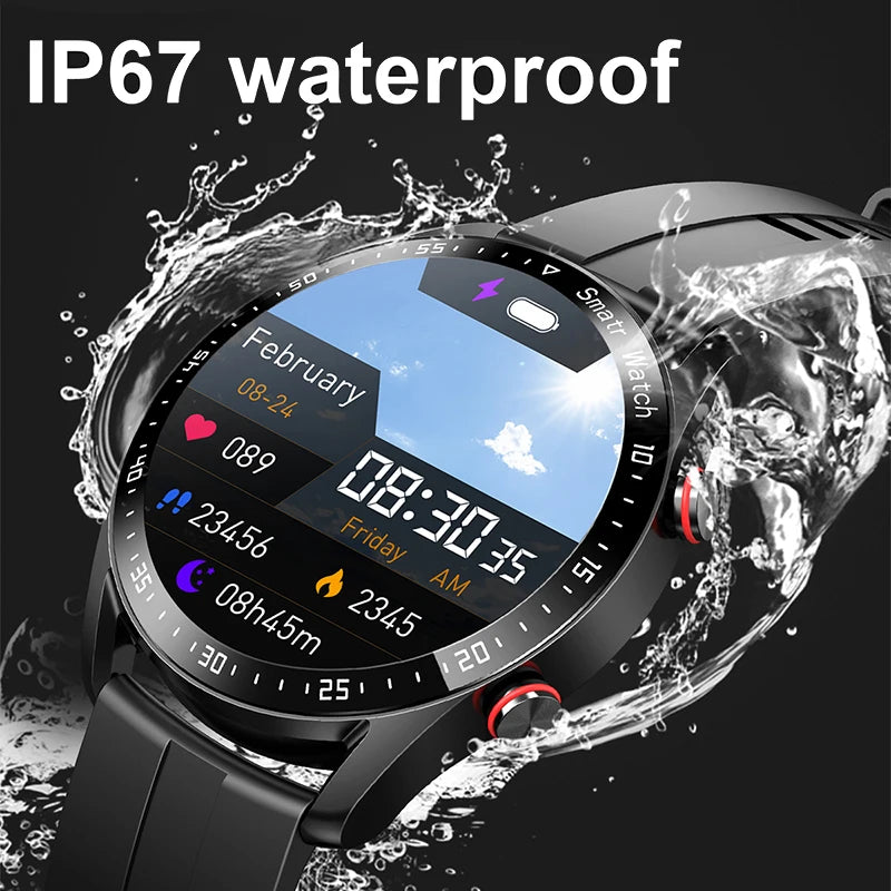 ECG+PPG Bluetooth Call Smart Watch Men Laser Health Blood Pressure Fitnes Sports Watches Man Sports Waterproof Smartwatch+Box Hypemart