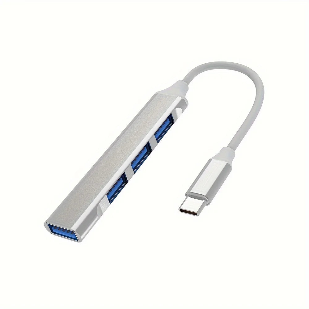 4 Port Multi Splitter Type C HUB 3.0 USB 3.1 Adapter OTG For Xiaomi Lenovo Macbook 13 15 Air Pro PC Computer Accessories Hypemart