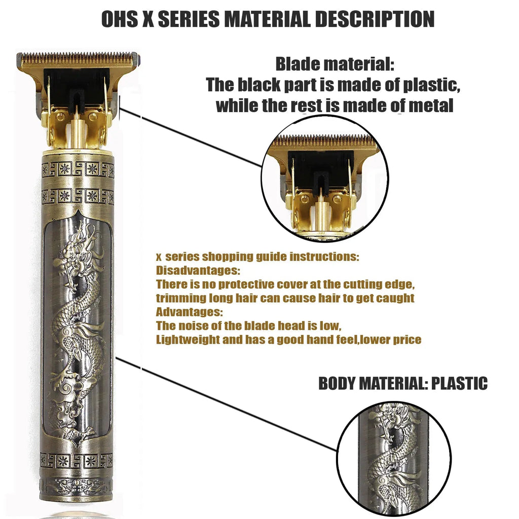 T9 Hair Clipper Repair Beard Shaving Body Hair Trimmer Clippers Electric Machine Men Haircut Machine 0mm Barber Shaver Hypemart