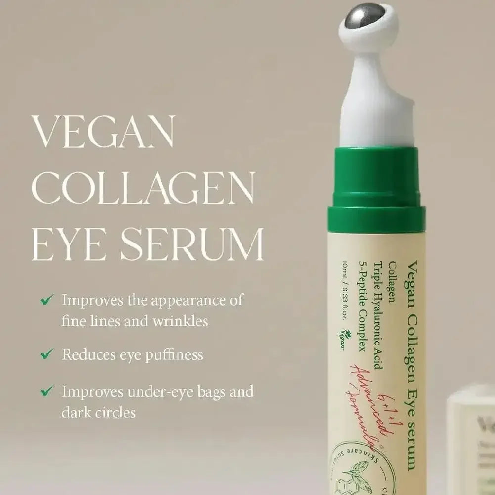 Collagen Eye Serum Cream Anti Dark Circles Eye Bags Eyes Puffy Repair Brightening Tighten Lifting Moisturizing Under Eye Roller Hypemart