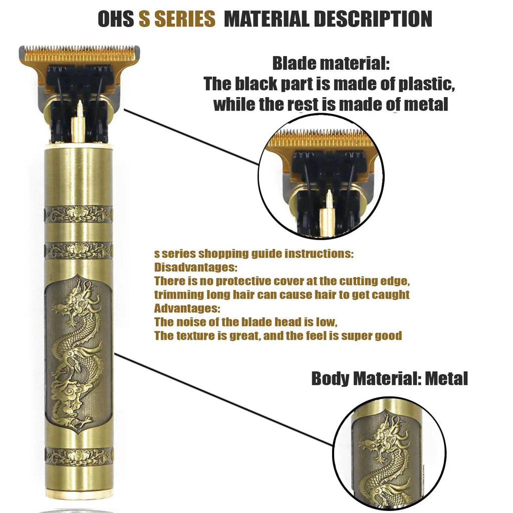 T9 Hair Clipper Repair Beard Shaving Body Hair Trimmer Clippers Electric Machine Men Haircut Machine 0mm Barber Shaver Hypemart