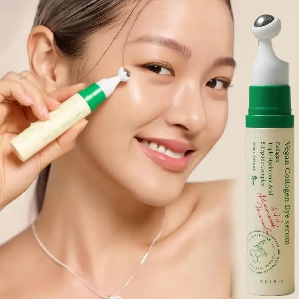 Collagen Eye Serum Cream Anti Dark Circles Eye Bags Eyes Puffy Repair Brightening Tighten Lifting Moisturizing Under Eye Roller Hypemart