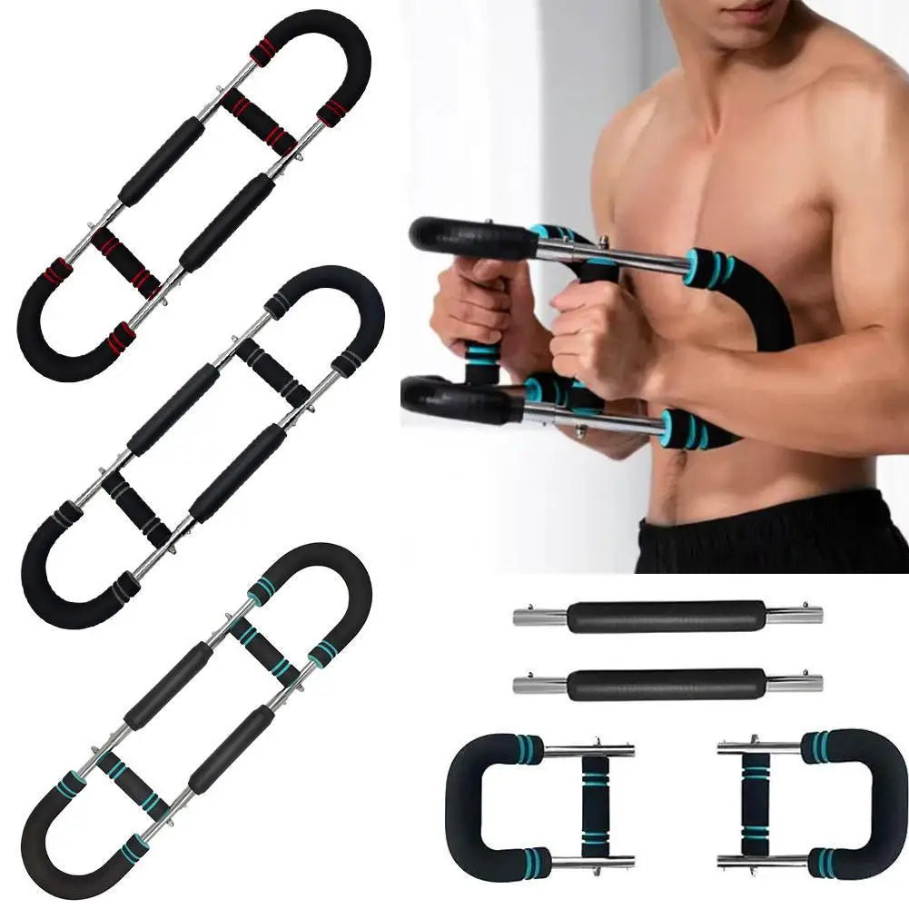 Adjustable Arm Trainer 3 Levels Detachable Chest Training Twister Home Workout Equipment Upper Body Strength Training Hypemart