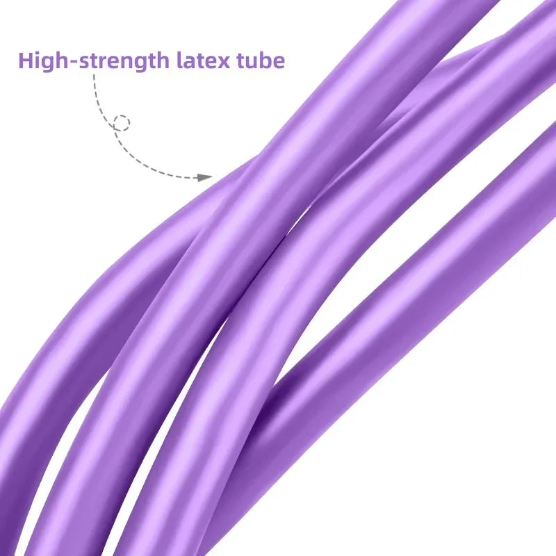 4-Level Resistance Band Tensioner with Non-Slip Handles - Home Fitness Equipment for Abdominal Muscle Training Yoga Abdominal Hypemart