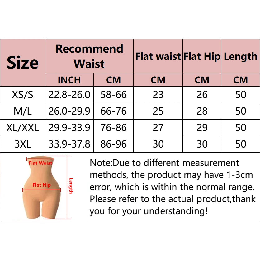 Shapewear Butt Lifter Seamless Women High Waist Slimming Panty Tummy Control Knickers Pant Briefs Ladies Body Shaper Hypemart