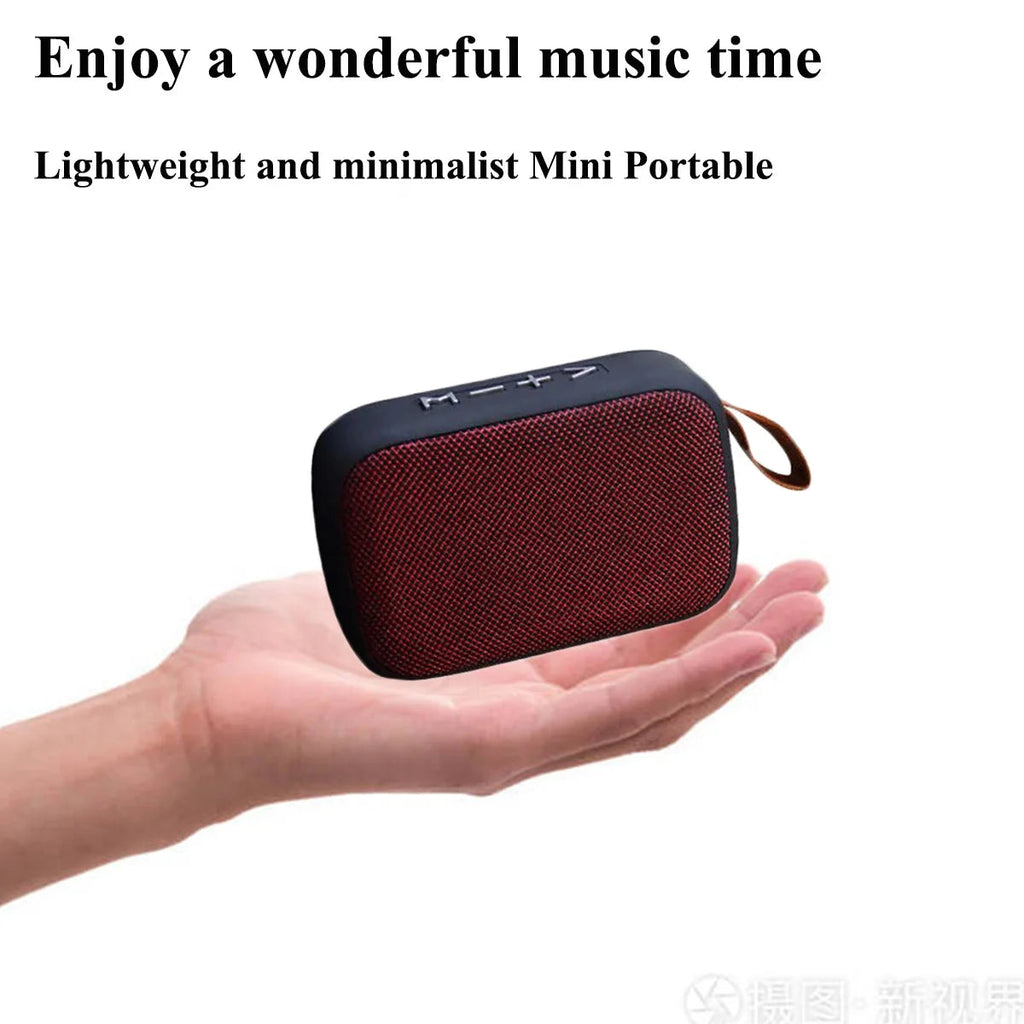 Portable Speakers Outdoor Bluetooth 5.0 Mini Oxford Loudspeaker Wireless Column 3D Stereo Music Player Surround Hifi sound Box Hypemart