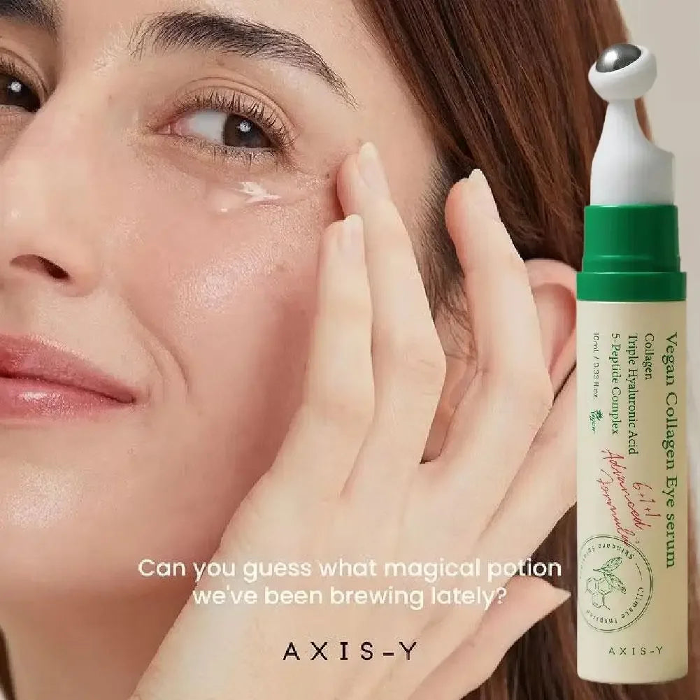 Collagen Eye Serum Cream Anti Dark Circles Eye Bags Eyes Puffy Repair Brightening Tighten Lifting Moisturizing Under Eye Roller Hypemart