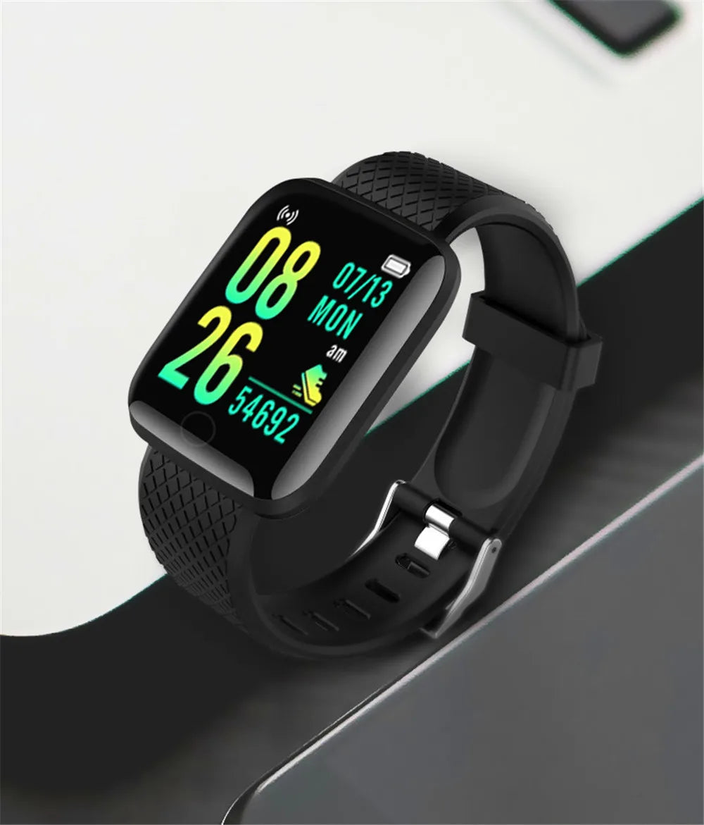 Smartwatch Men Women Wristwatches Smart Watch Message Fitness Monitor Bracelet Birthday Gift Electronic Clock For Android IOS Hypemart