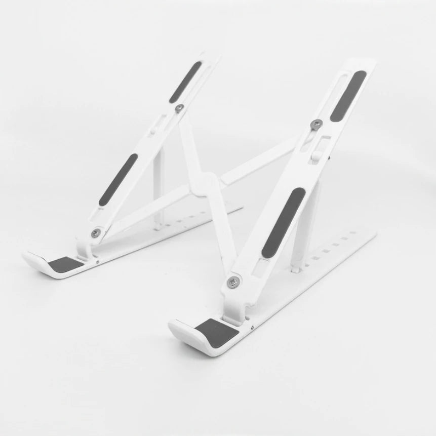 7 Levels Adjustable Laptop Stand  Foldable Portable Notebook Bracket Support Base ABS Holder for Macbook  Lenovo Laptop Air Pro Hypemart